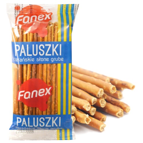 Paluszki solone, paluszki żerańskie słone Fanex 100g